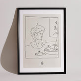 'David' Wall Art Print